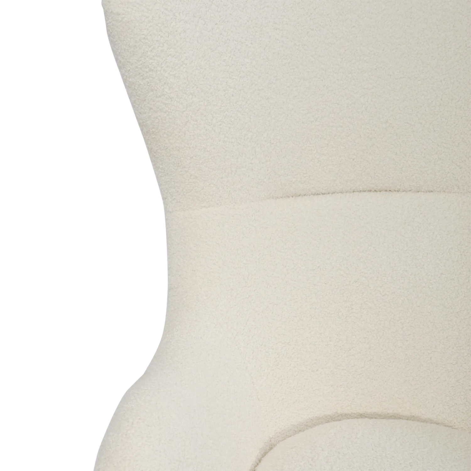 Nest Bouclé schommelstoel | Moderne designschommelstoel