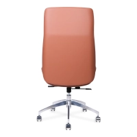 Nordic Colors High-Back Office Chair | Faux Leather & Chrome Base