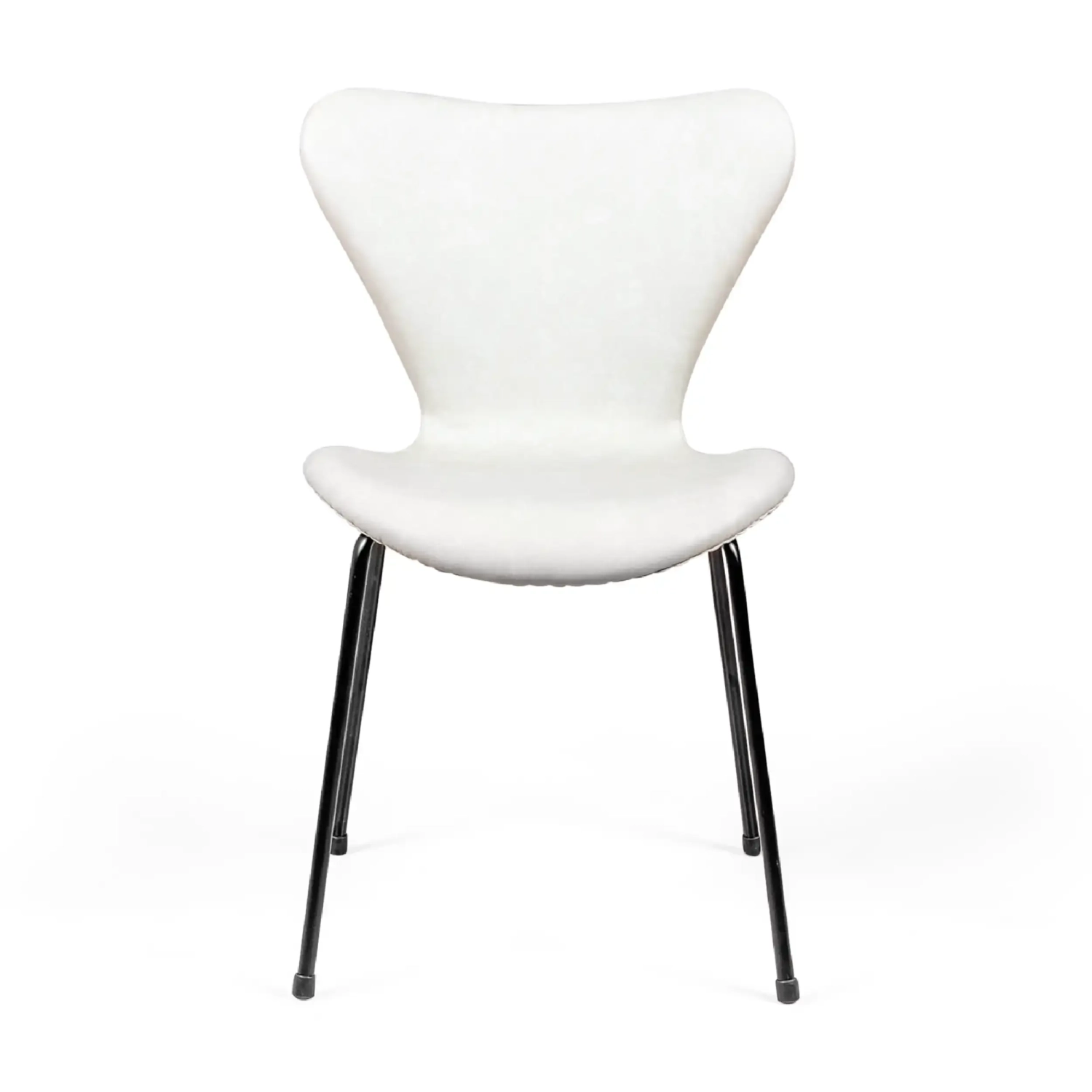Cadeira de jantar Seven Vintage em imitação de couro | Design industrial moderno