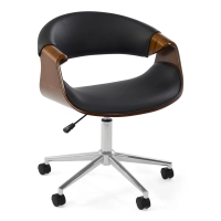 Burrow S Kontorsstol i valnöt | Mid-Century-design