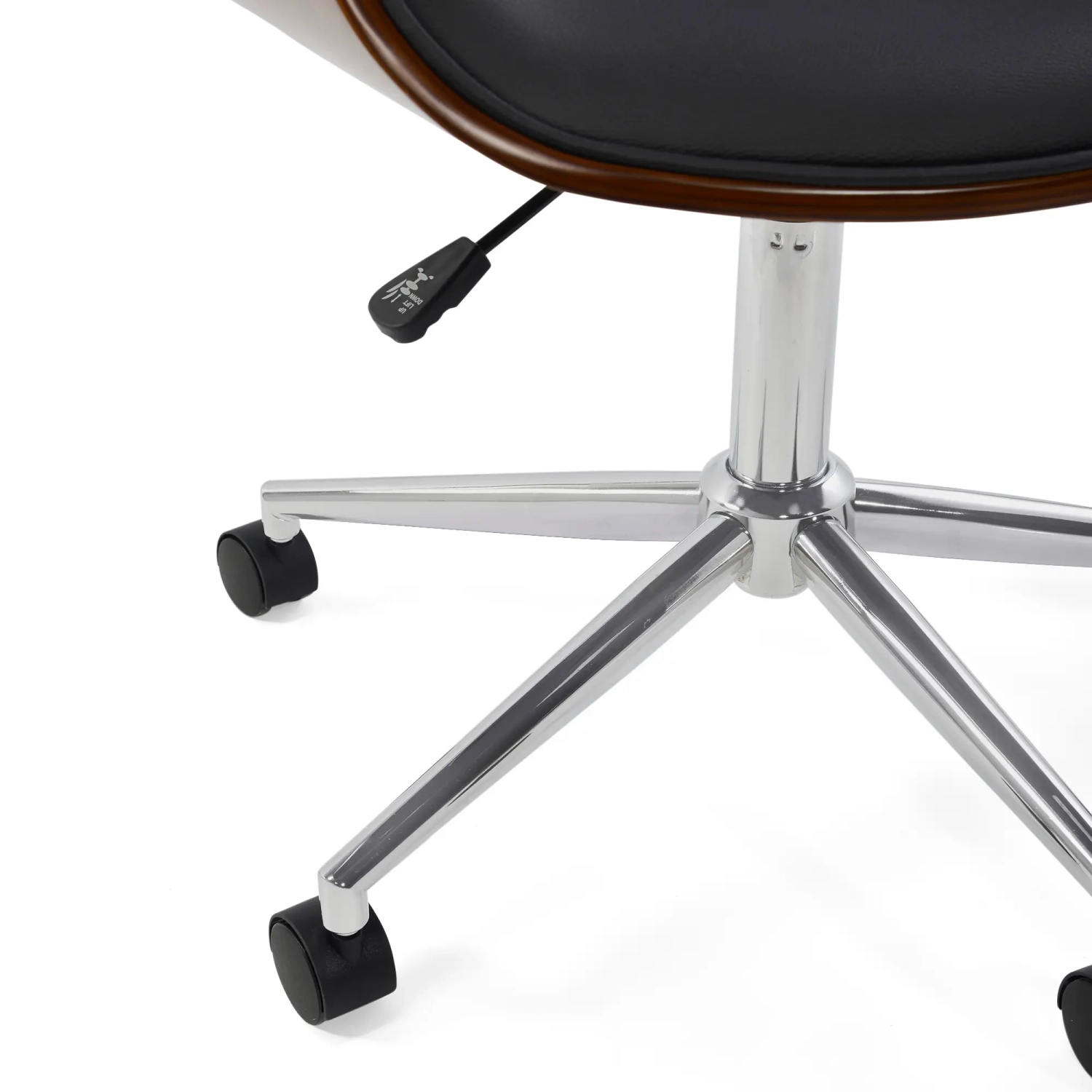 Burrow S Walnut-bureaustoel | Mid-Century-design
