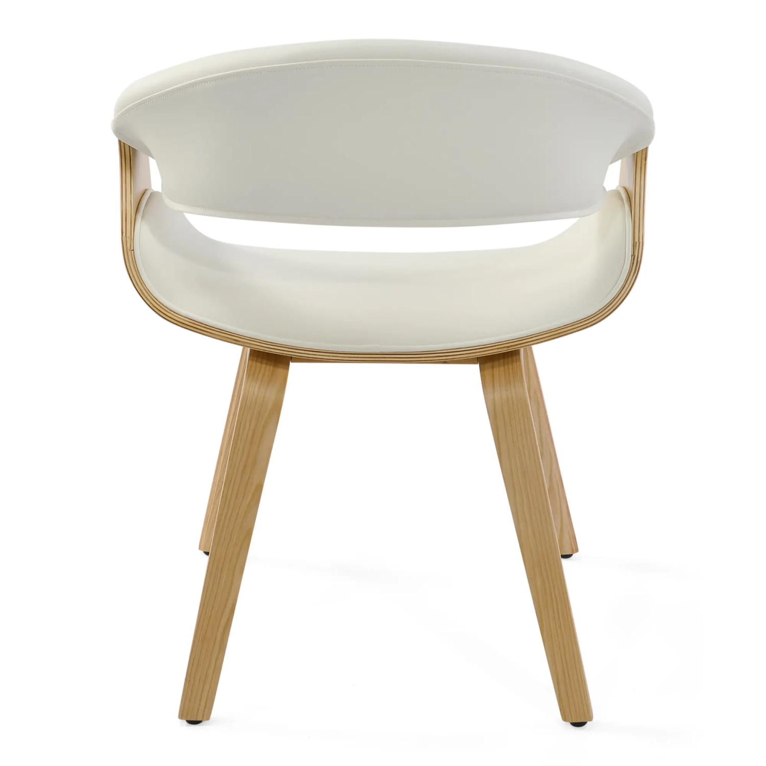 Burrow Esszimmerstuhl „Z“ aus Ahornholz | „ Nordic “ – Design mit Polsterung