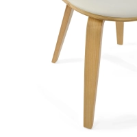 Hut S Maple Wood eetkamerstoel | Nordic Scandinavisch design