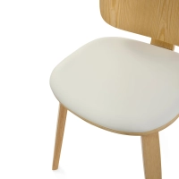 Hut S Maple Wood eetkamerstoel | Nordic Scandinavisch design
