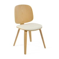 Cadeira de jantar Hut S em madeira de ácer | Design escandinavo da Nordic