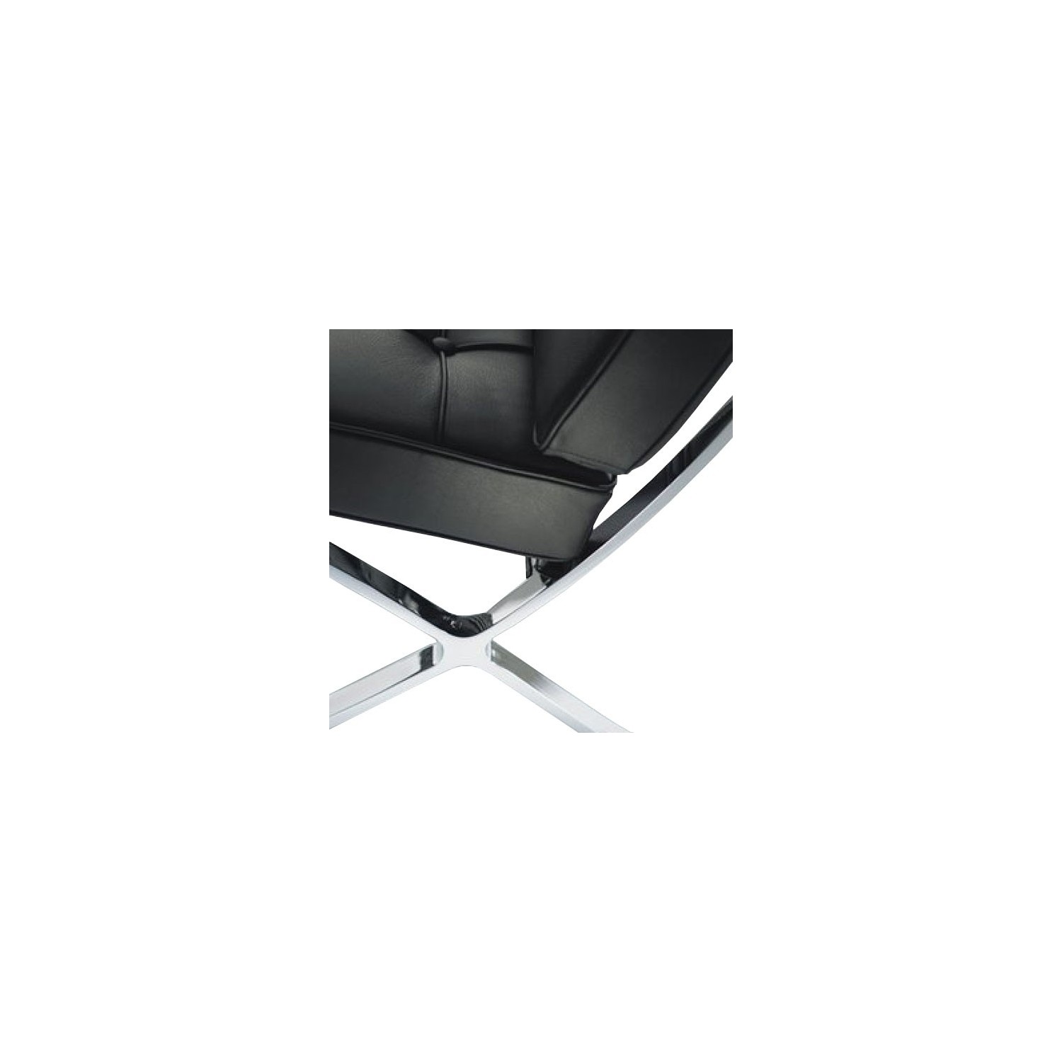 Barcelona Sessel Half-Leder