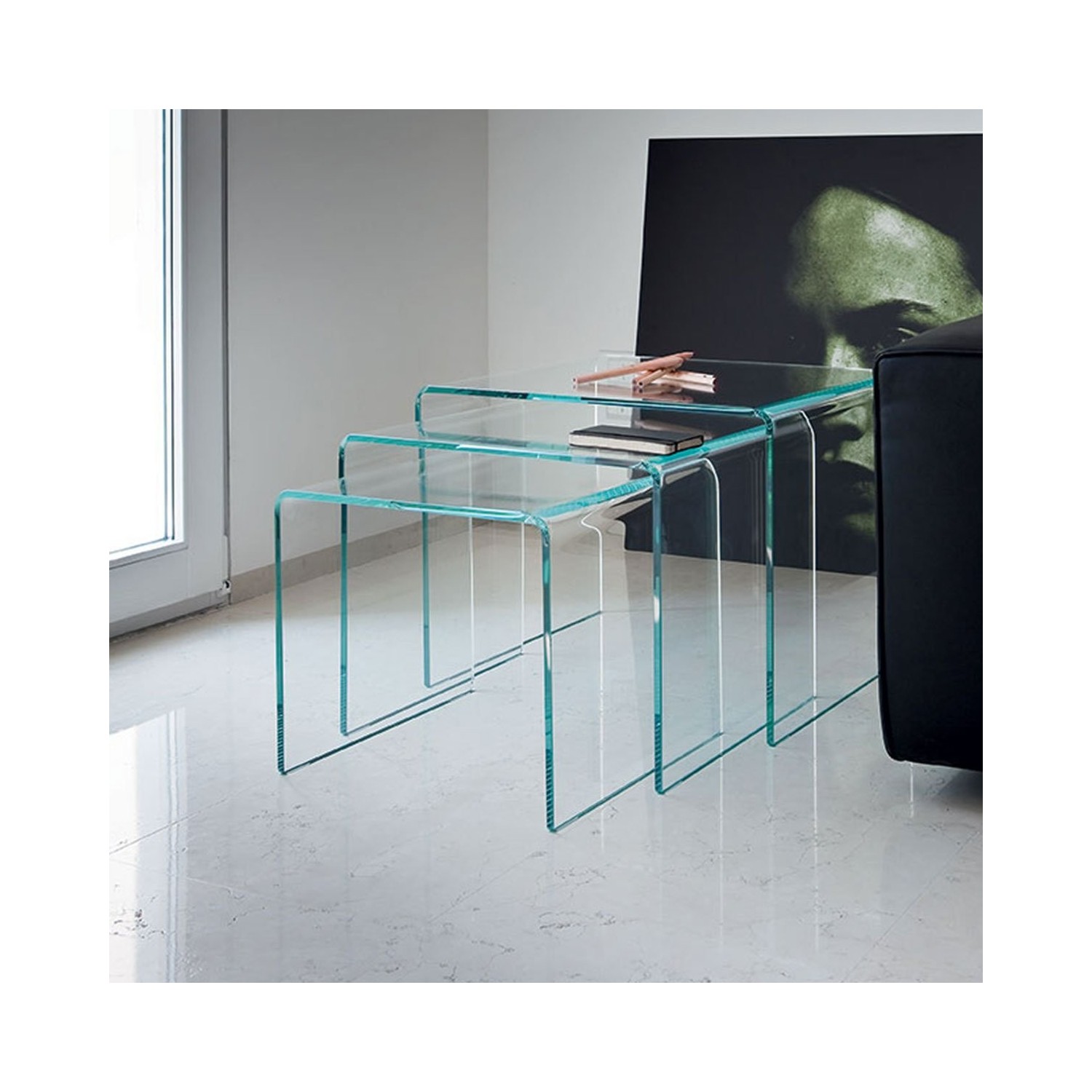 PLOTU GLAZEN TAFEL