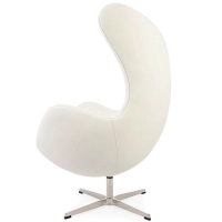 Replica Leather Egg Chair do designer Arne Jacobsen