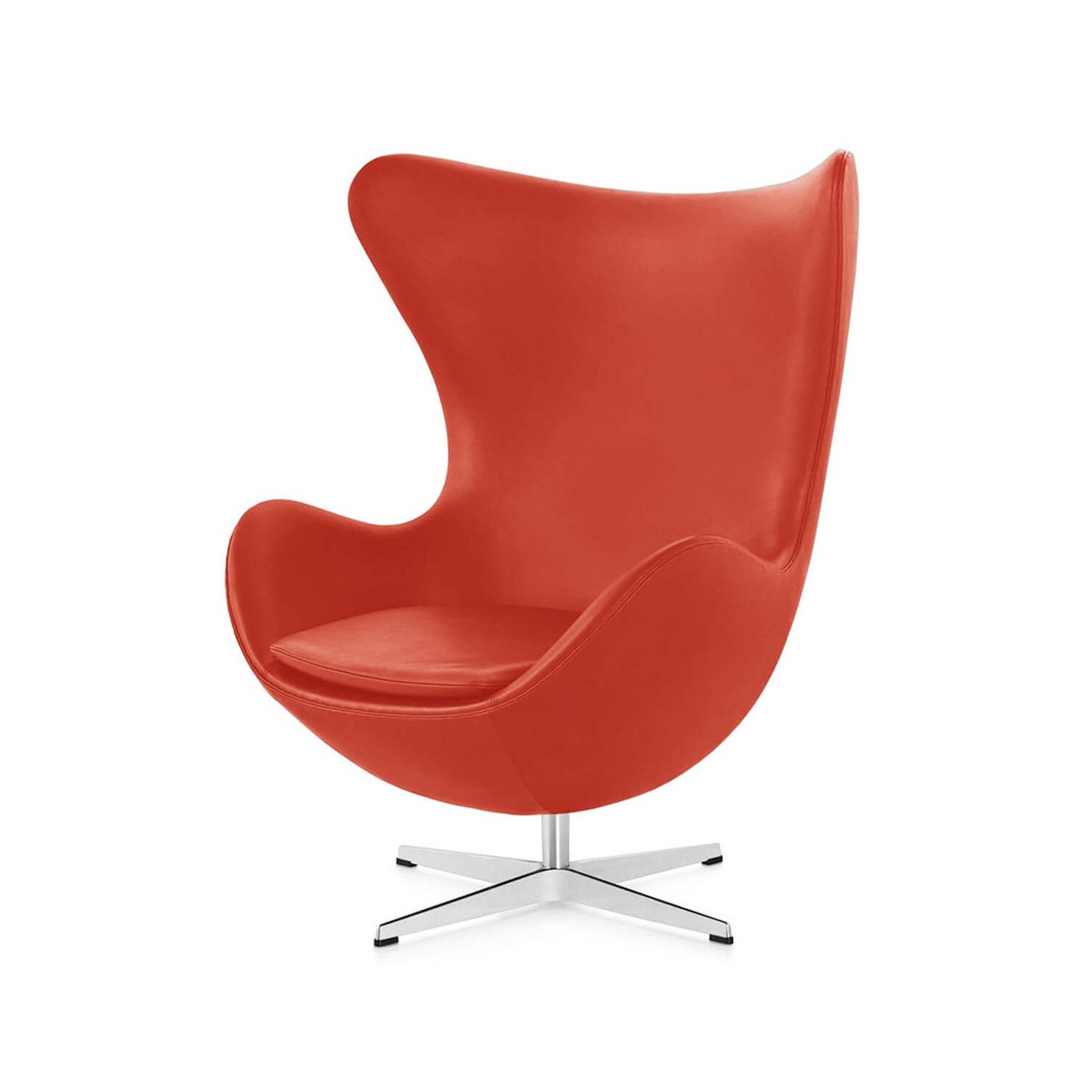 Sessel Egg Chair aus Premium Leder