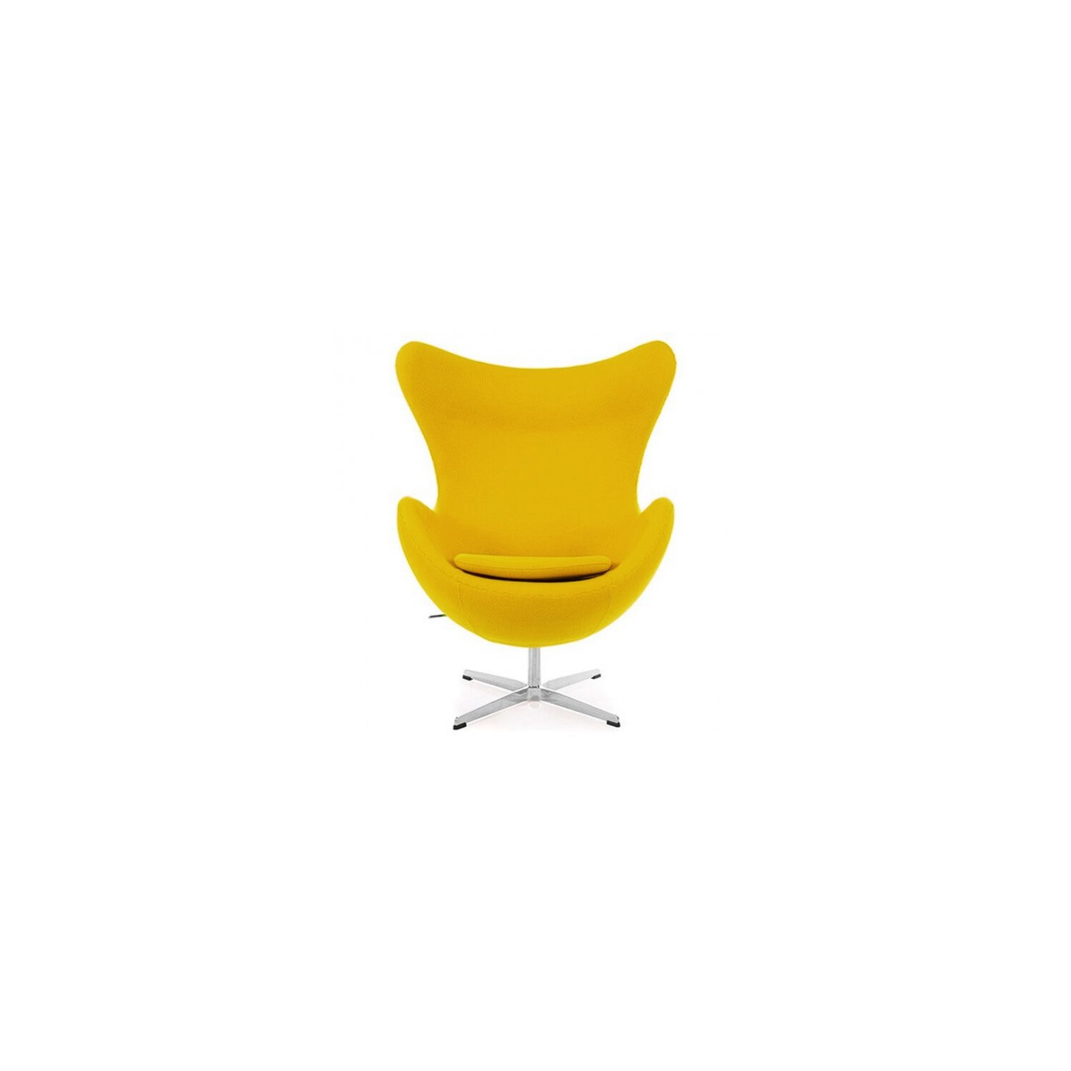 Replica Egg Chair met voetensteun van ontwerper Arne Jacobsen