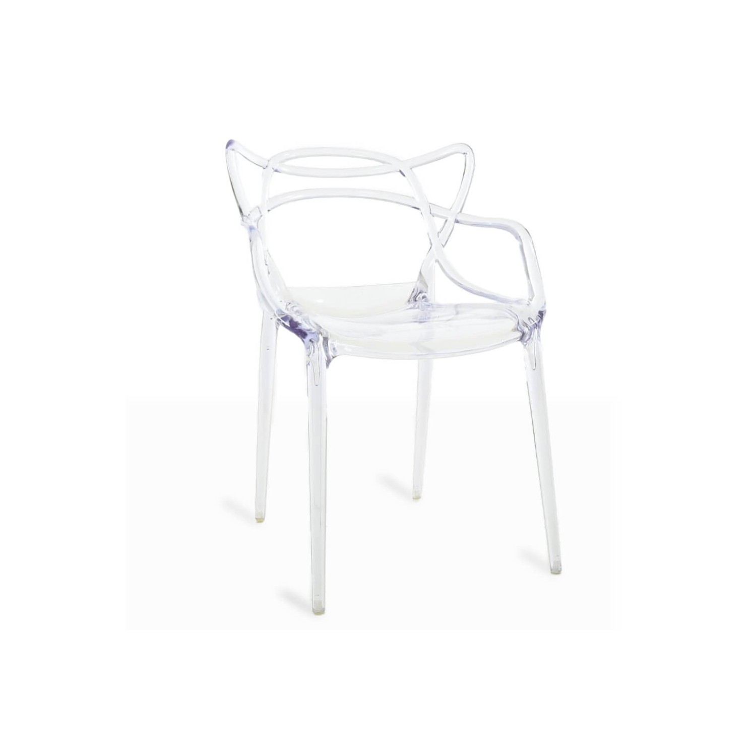 Inspiratie Transparante Masters-stoel van de veelgeprezen ontwerper Phillipe Starck