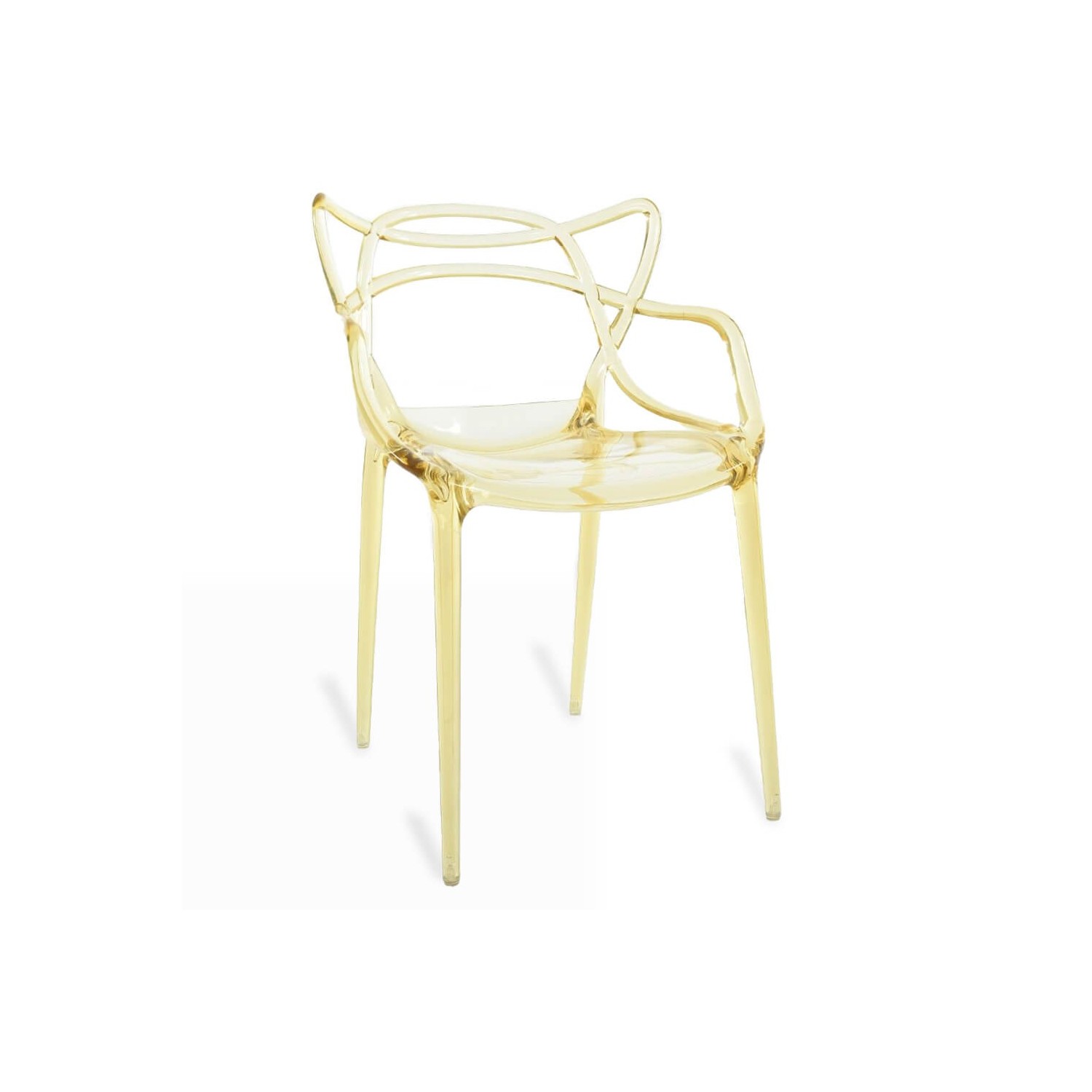 Inspiration Transparent Masters stol från den hyllade designern Phillipe Starck