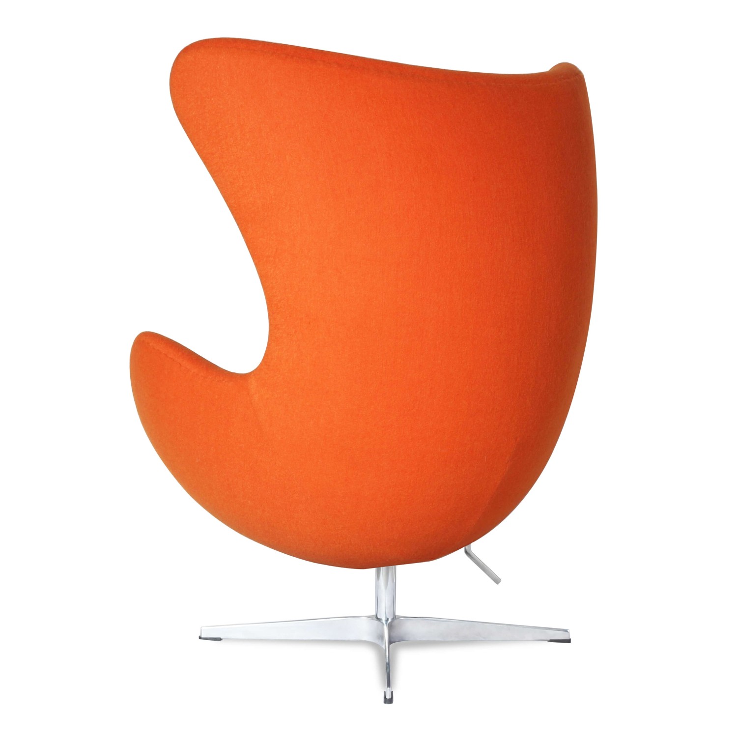 Egg Chair replica in cashmere del designer Arne Jacobsen
