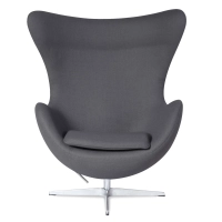 Arne Jacobsen Replica Egg Chair in Cashmere