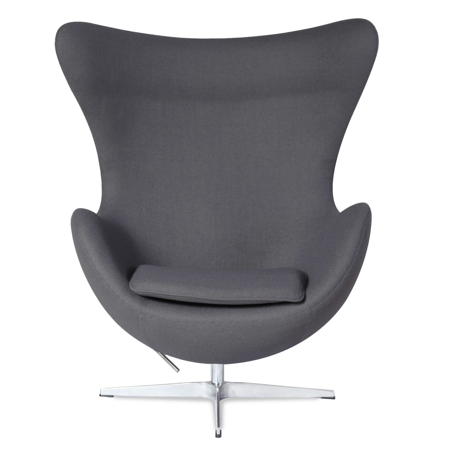 Réplica Silla Egg Chair en Cachemir del diseñador Arne Jacobsen