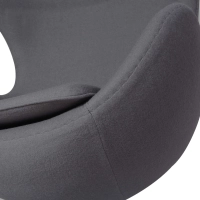 Arne Jacobsen Replica Egg Chair in Cashmere