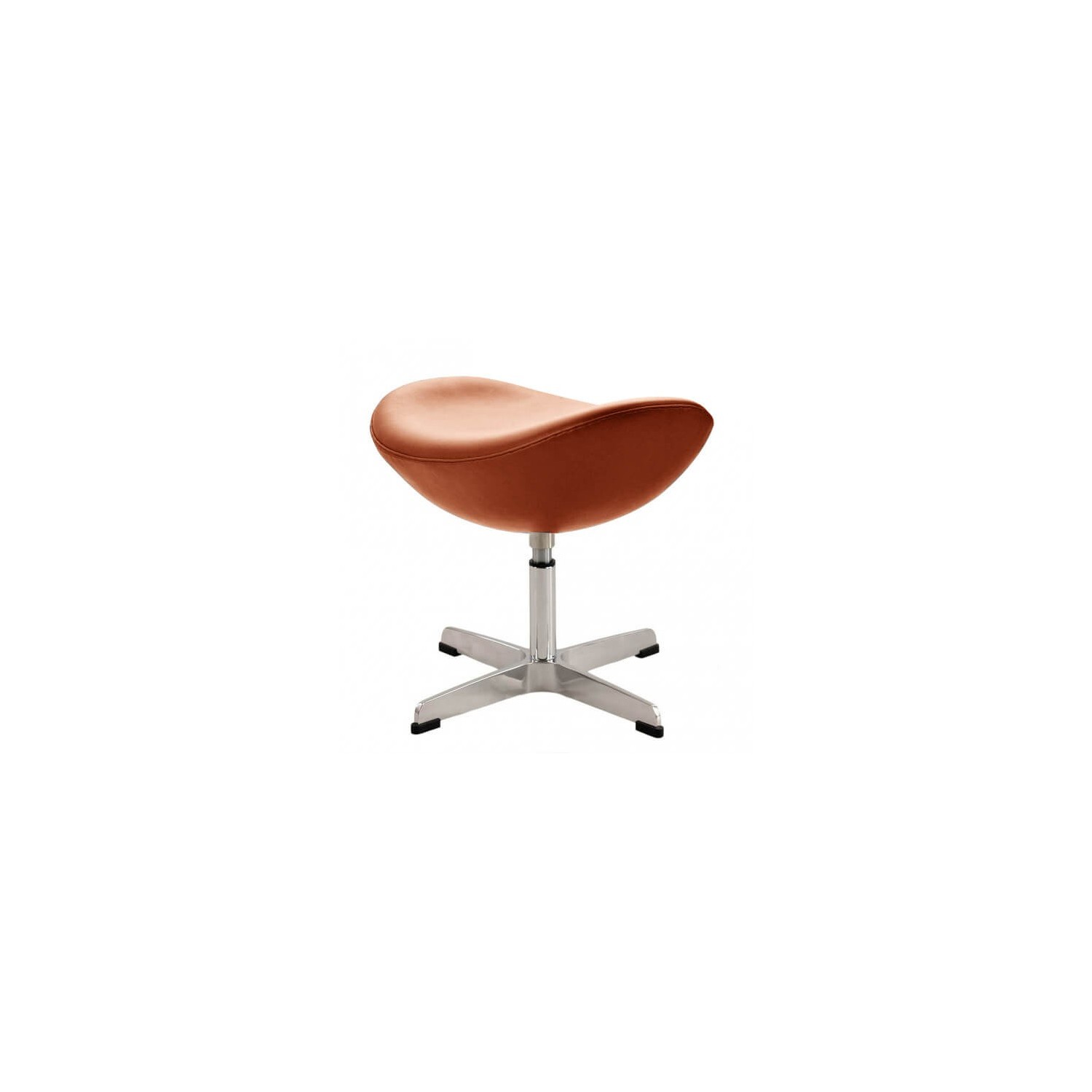 Arne Jacobsen ottomaanien kopio nahanmunan tuolista