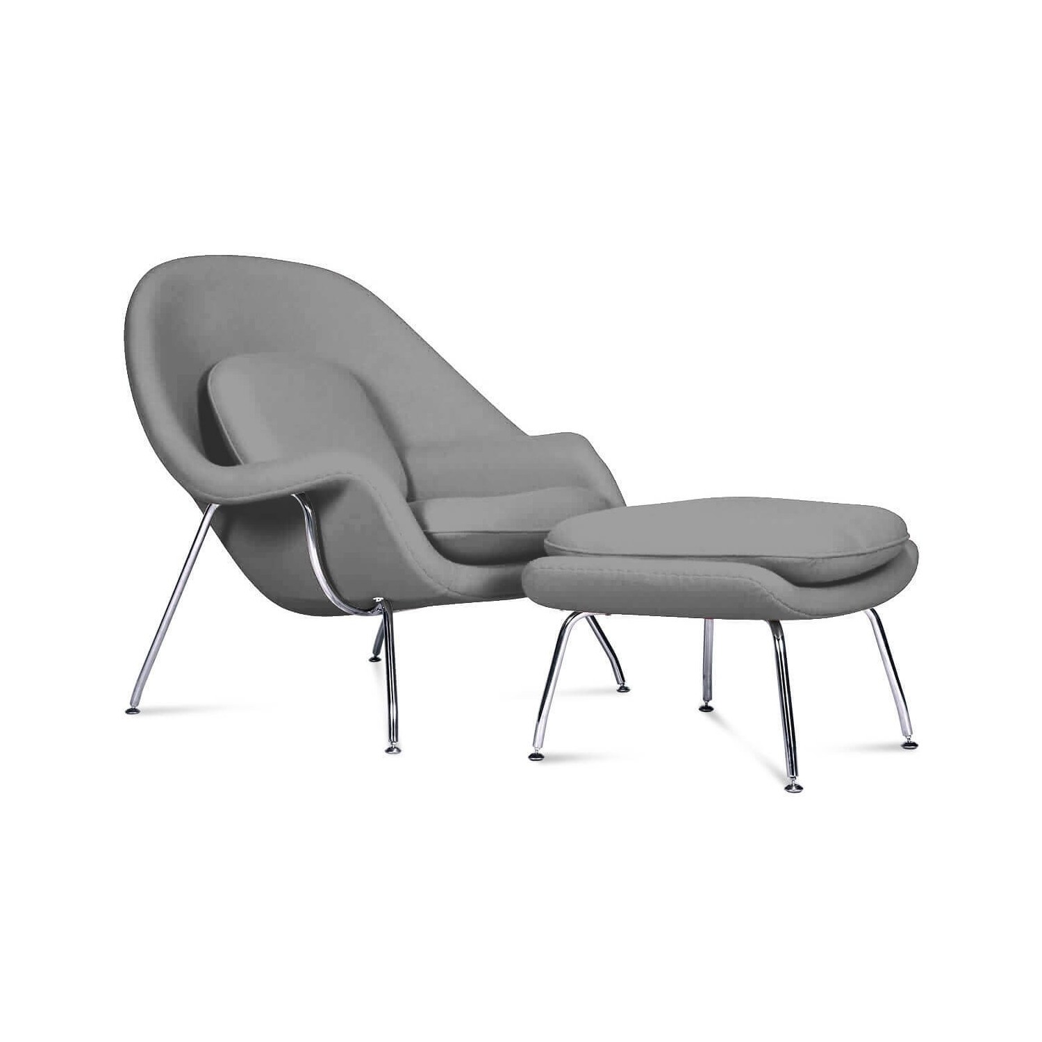 Replica van de Womb Chair door ontwerper Eero Saarinen