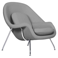 Replik av livmoderstolen av designern Eero Saarinen