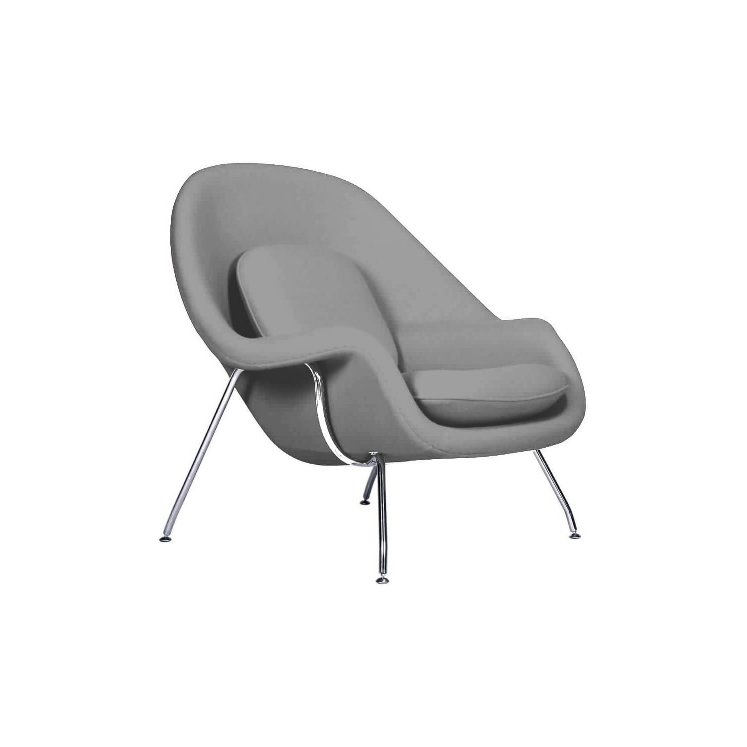Replica of the Womb Chair by designer Eero Saarinen