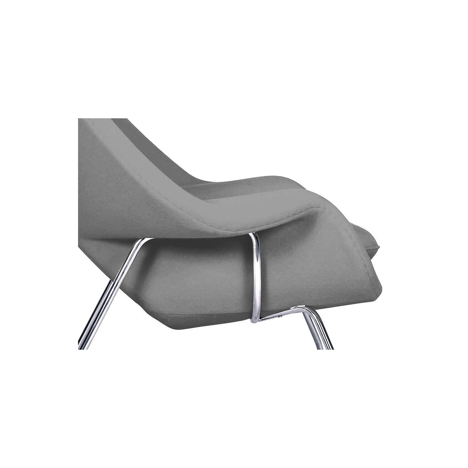 Replica of the Womb Chair by designer Eero Saarinen