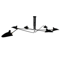 Inspiration von der Mouille Pendant 6 Arms Lampe