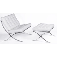 furmod Barcelona Chair HQ met Ottoman