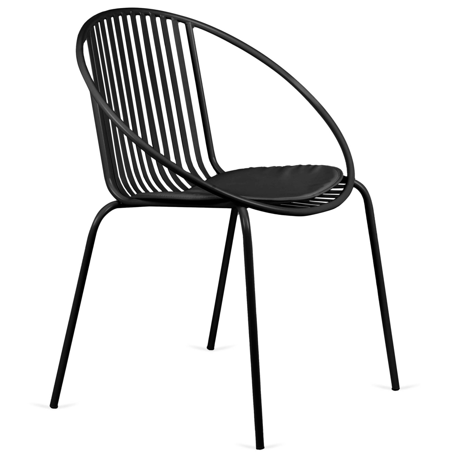 Bali Steel Chair für den Außenbereich geeignet