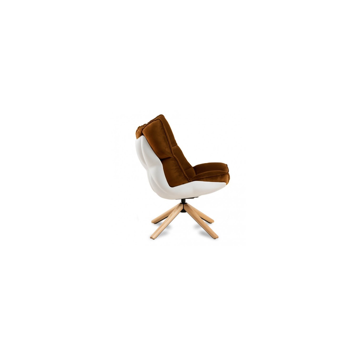 Replica van de Design fauteuil Husk Fauteuil met voetensteun van de magnifieke ontwerper Patricia Urquiola
