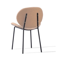 Sedia imbottita in similpelle
