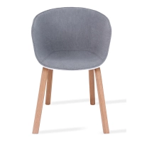 Chaise en coton nordique