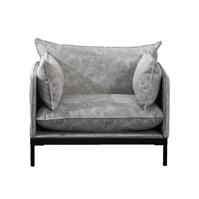 1-sits soffa klädd i polyester