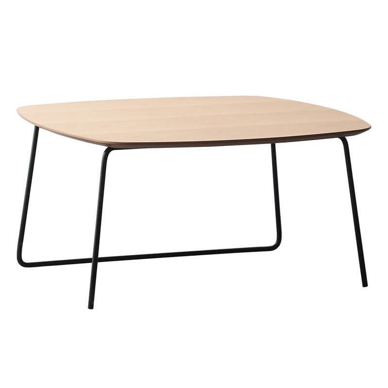 Mesa de Centro Cuadradada 80x80cm en Madera de Roble