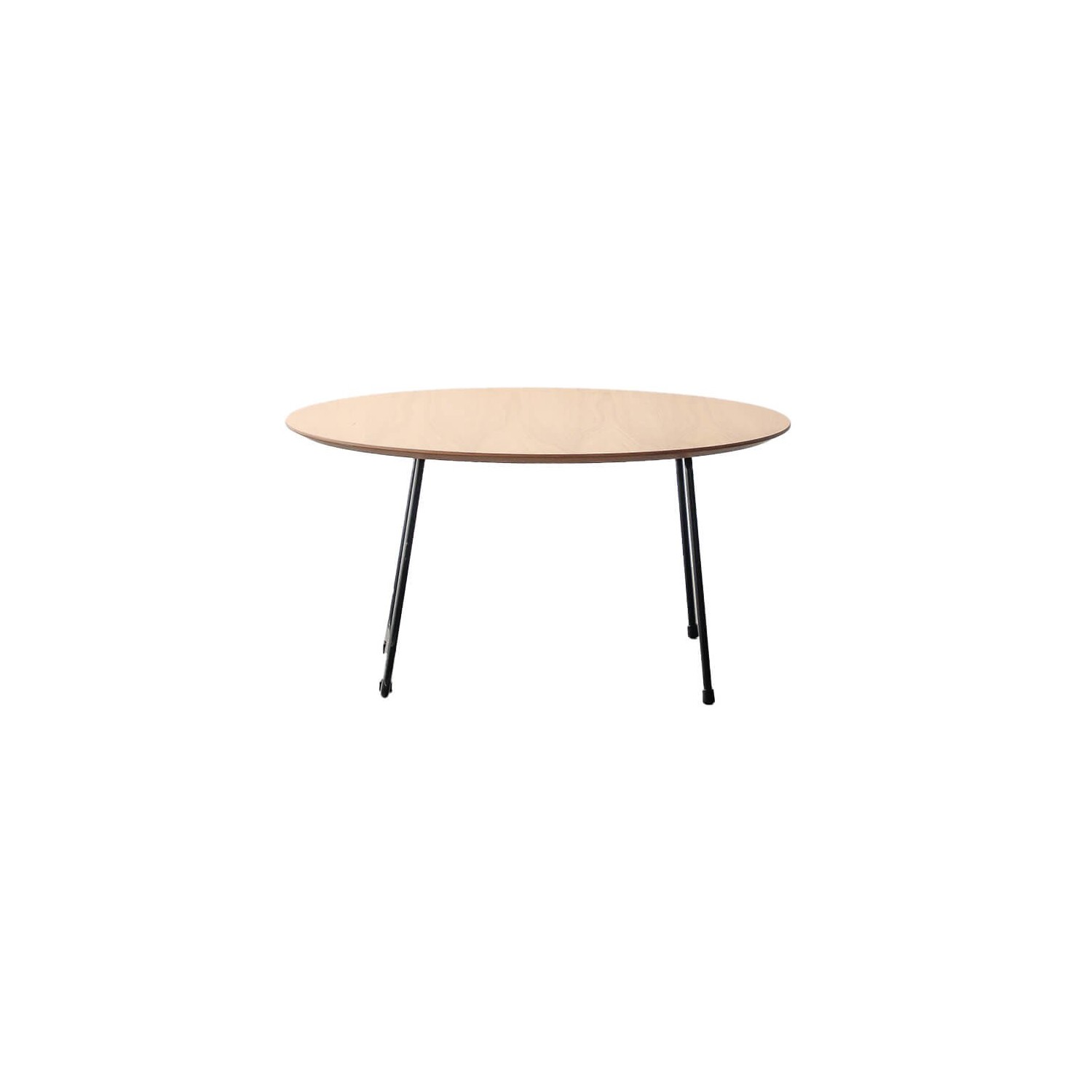 Ronde salontafel 80 cm in eikenhout