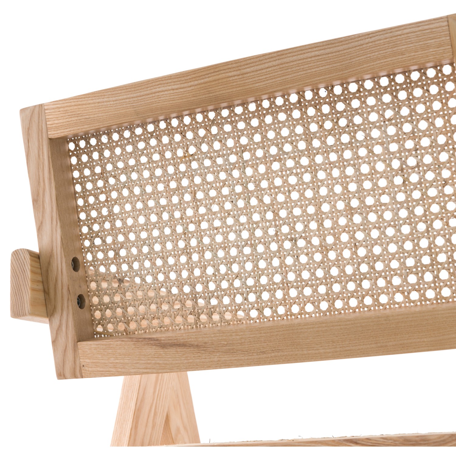 Réplica silla Chandigarh con brazos del diseñador Pierre Jeanneret 