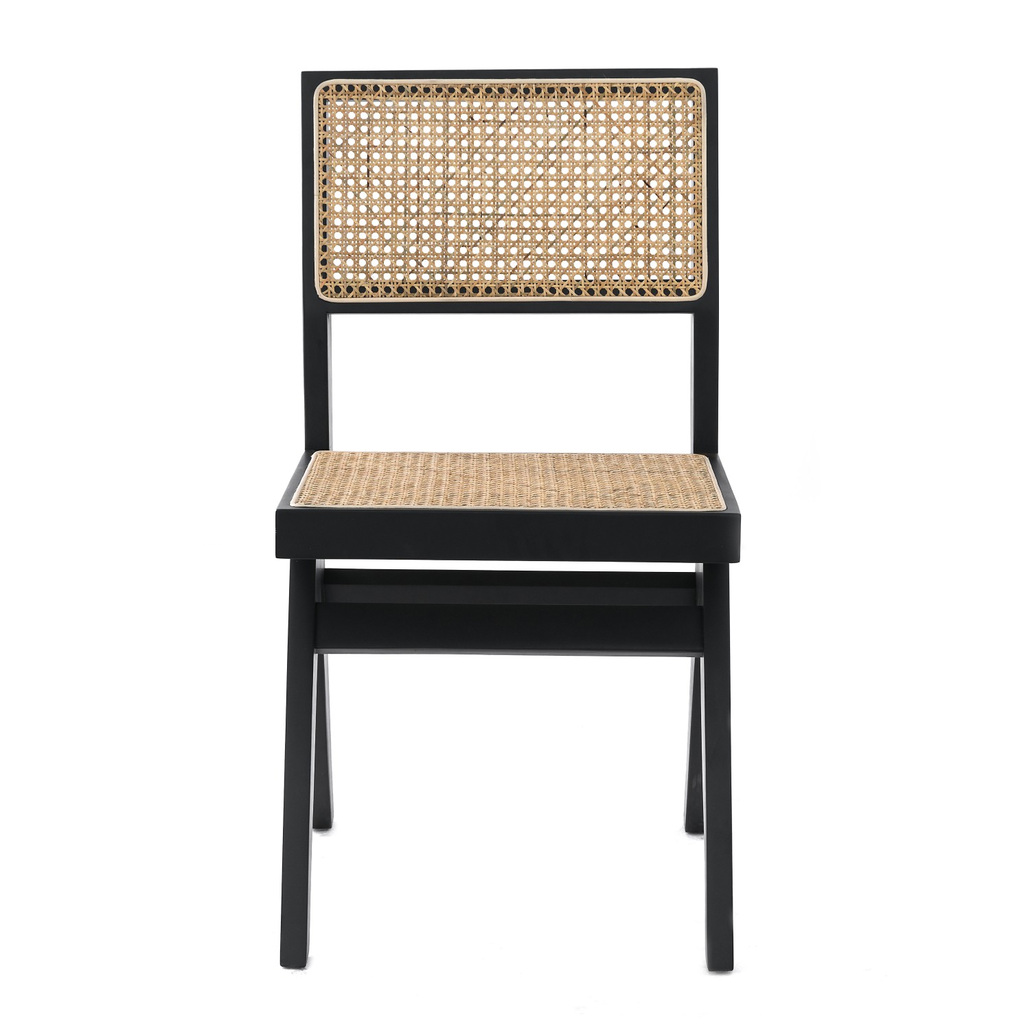 Replica della sedia Chandigarh del designer Pierre Jeanneret 