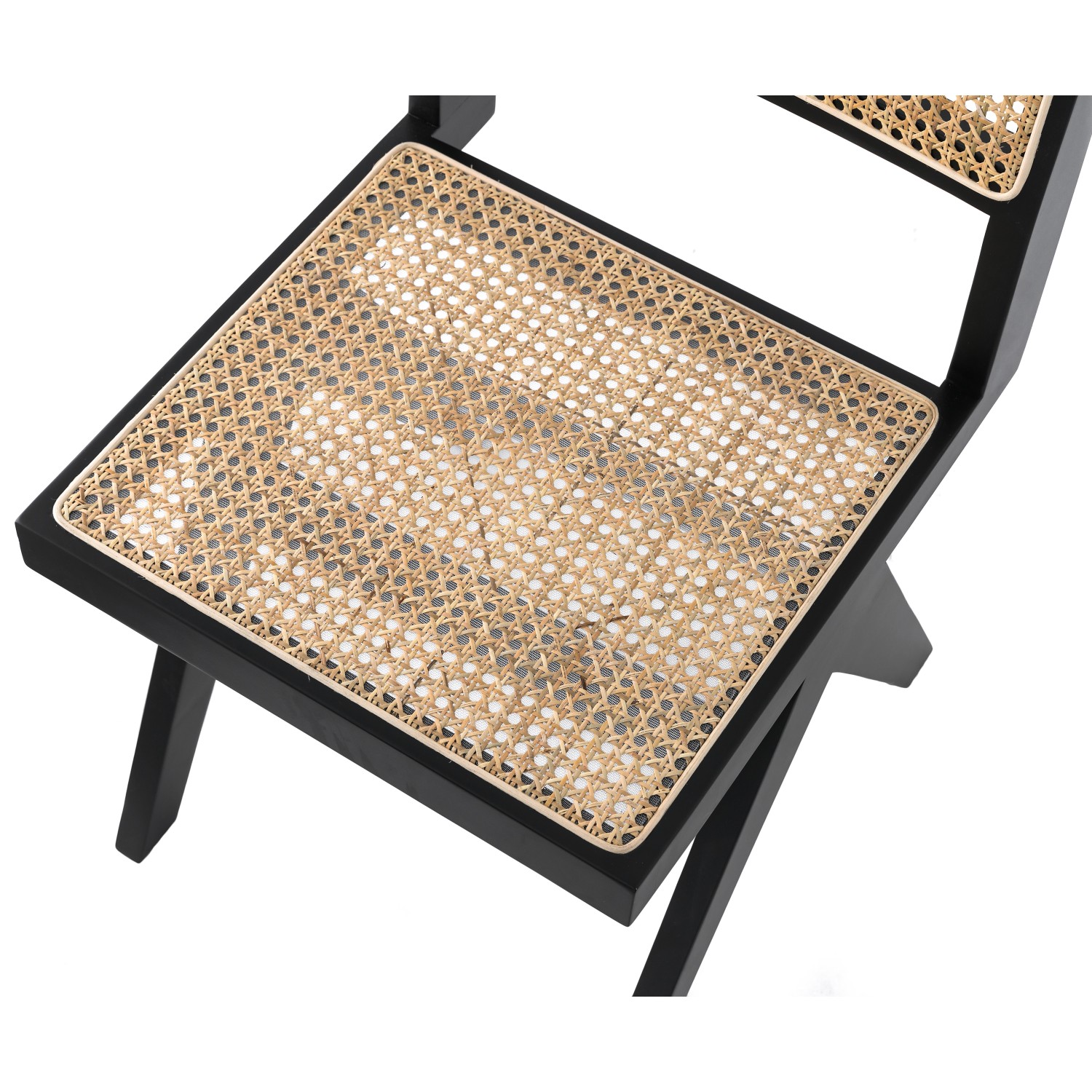 Nachbildung des Chandigarh-Stuhls des Designers Pierre Jeanneret 