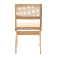 Replica Chandigarh-stoel van ontwerper Pierre Jeanneret 