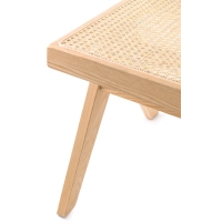 Replica della sedia Chandigarh del designer Pierre Jeanneret 