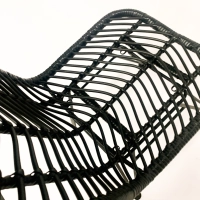 Le Midi Stuhl in Rattan perfekt für den Außenbereich