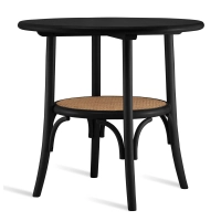 Vintage Oldhouse Table in Natural Rattan and Ash Wood
