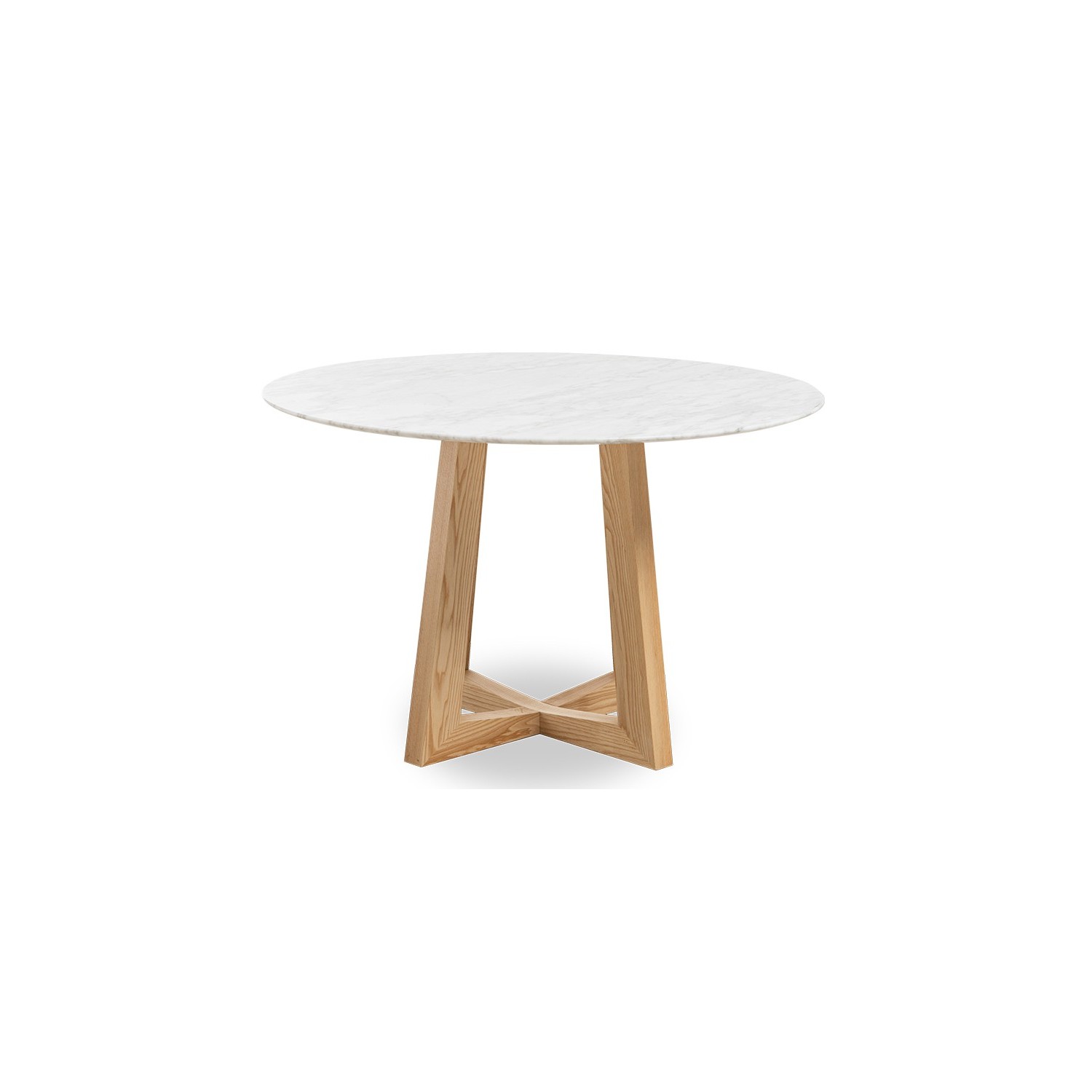 Eettafel Dream in Carrara-marmer 115cm