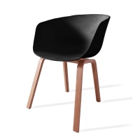 Nordic Chair Daxer z bukového dřeva v severském stylu
