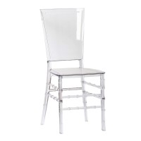 Zapakuj stół Ghost 120 cm i 4 krzesła Felipe Ghost