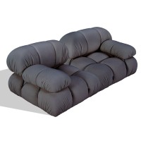 Laurel 2-osainen modulaarinen sohva käsinojilla