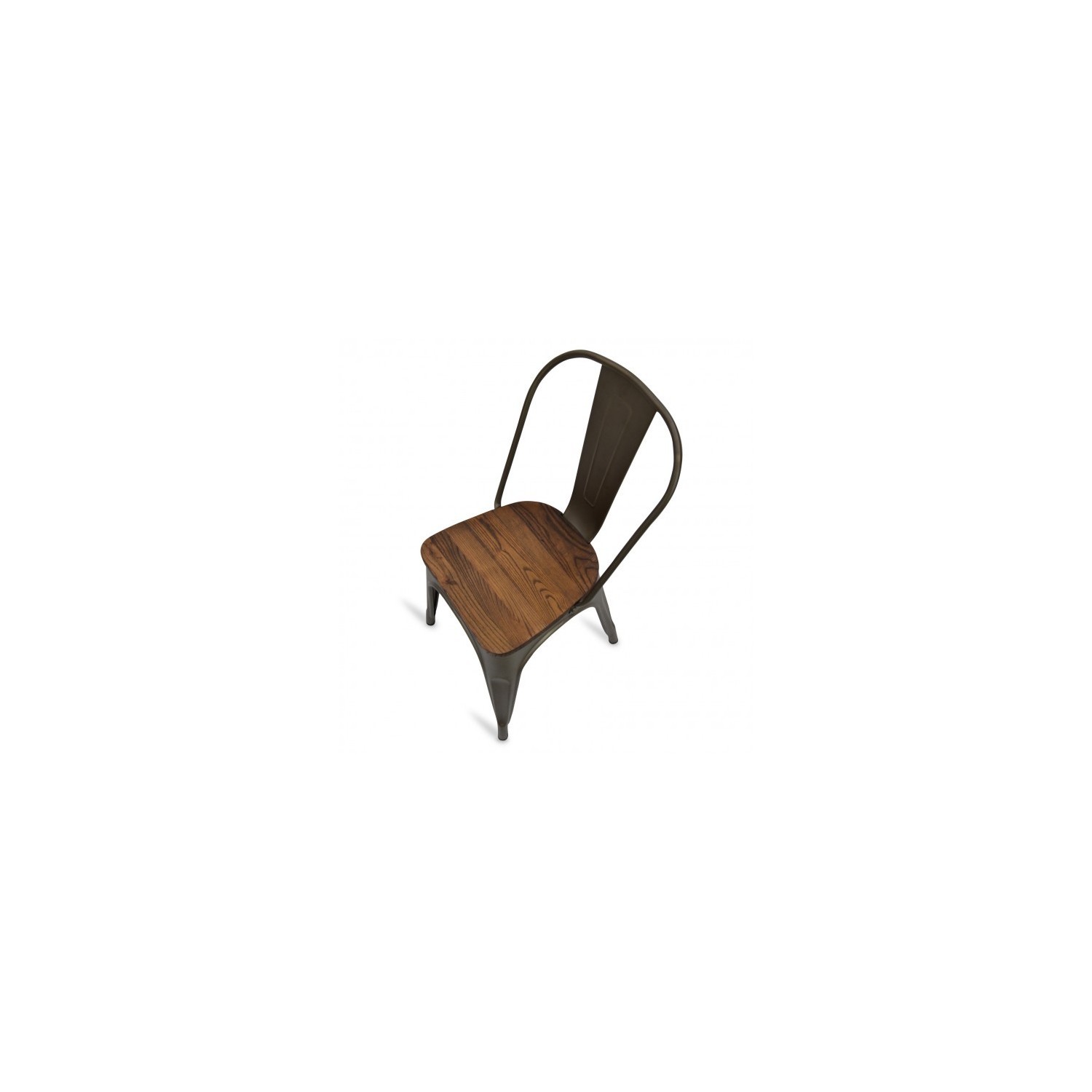 Pack 4 chaises Moulin en rotin synthétique