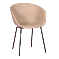 Denver Upholstered Chair in Leatherette