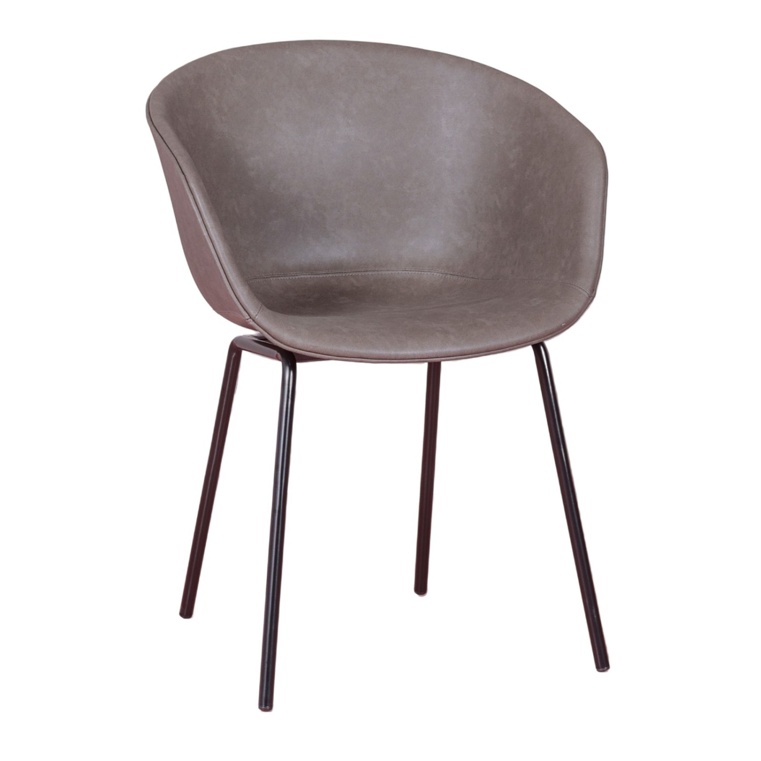 Silla Tapizada Denver en Polipiel