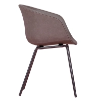 Silla Tapizada Denver en Polipiel