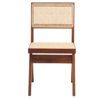 Replica della sedia Chandigarh del designer Pierre Jeanneret 